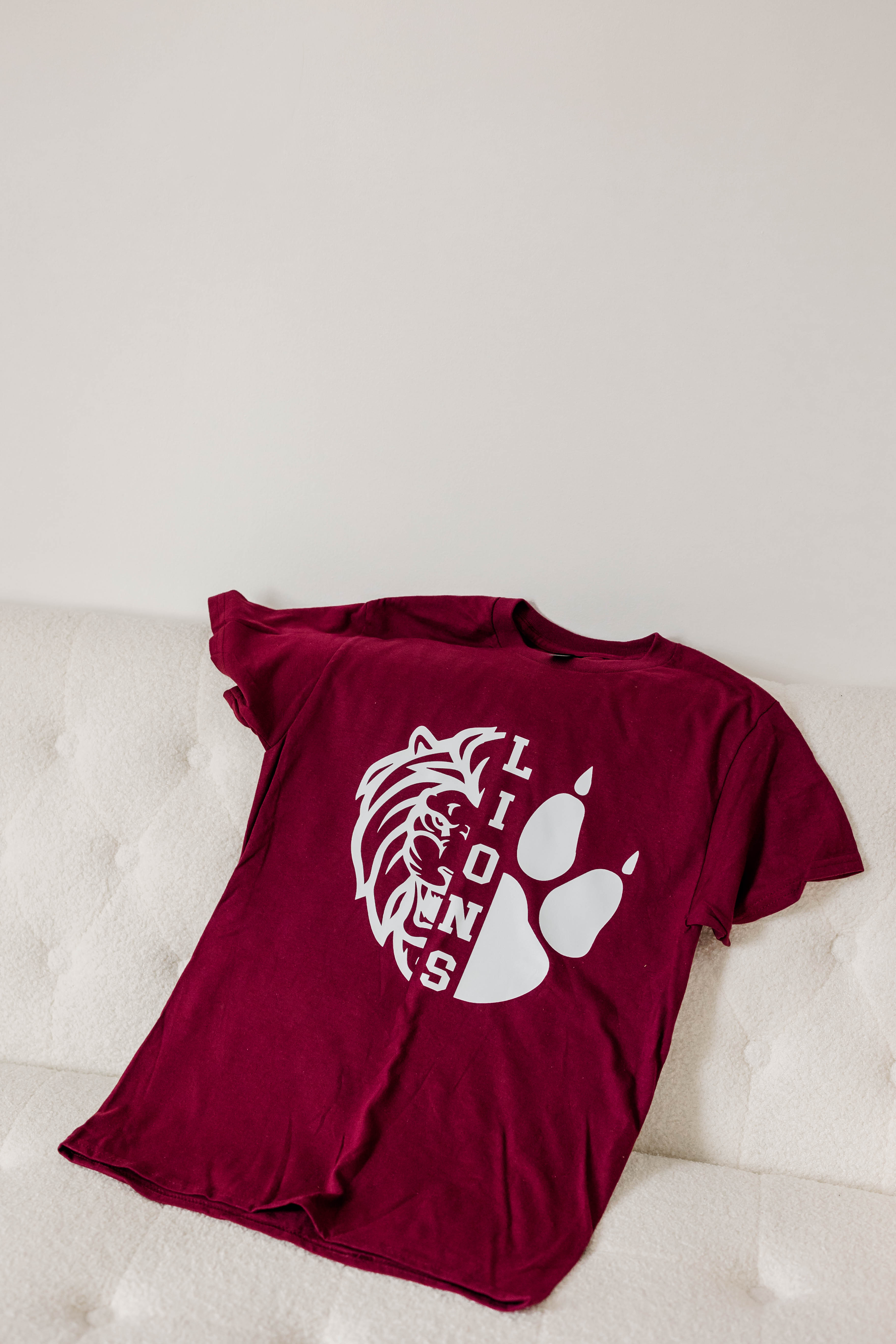 Lions paw print shirt