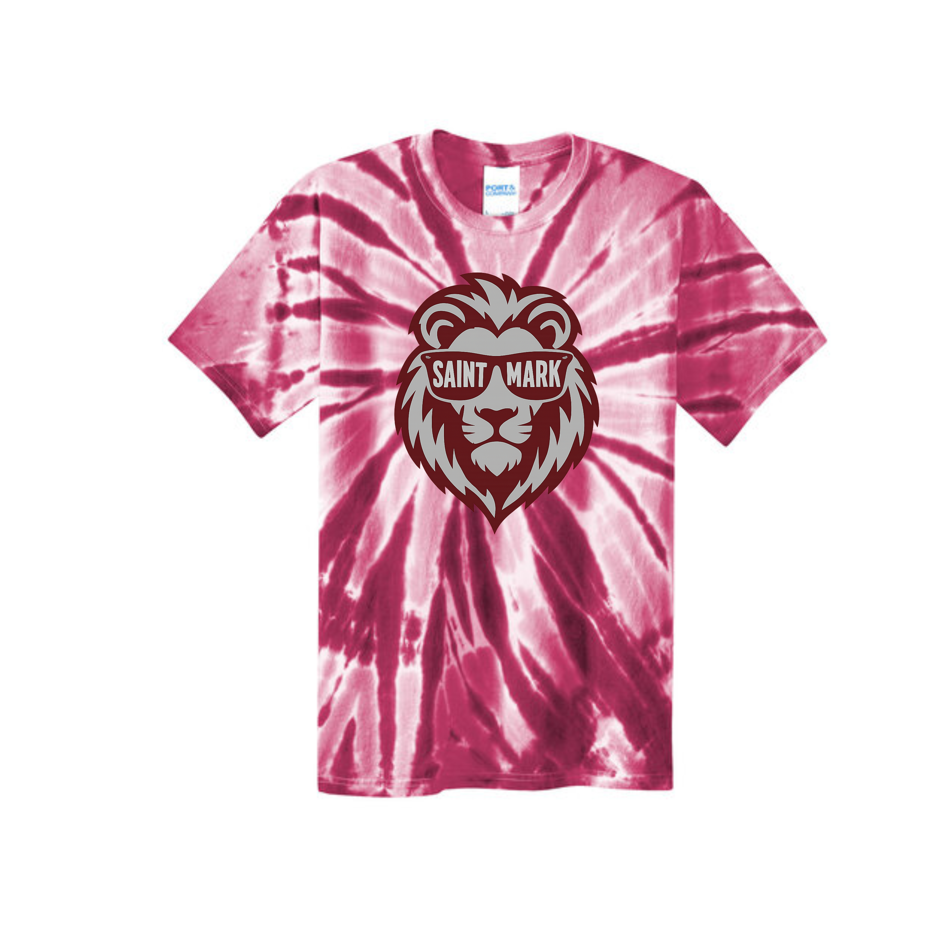 Tie dye Cool Lion shirt