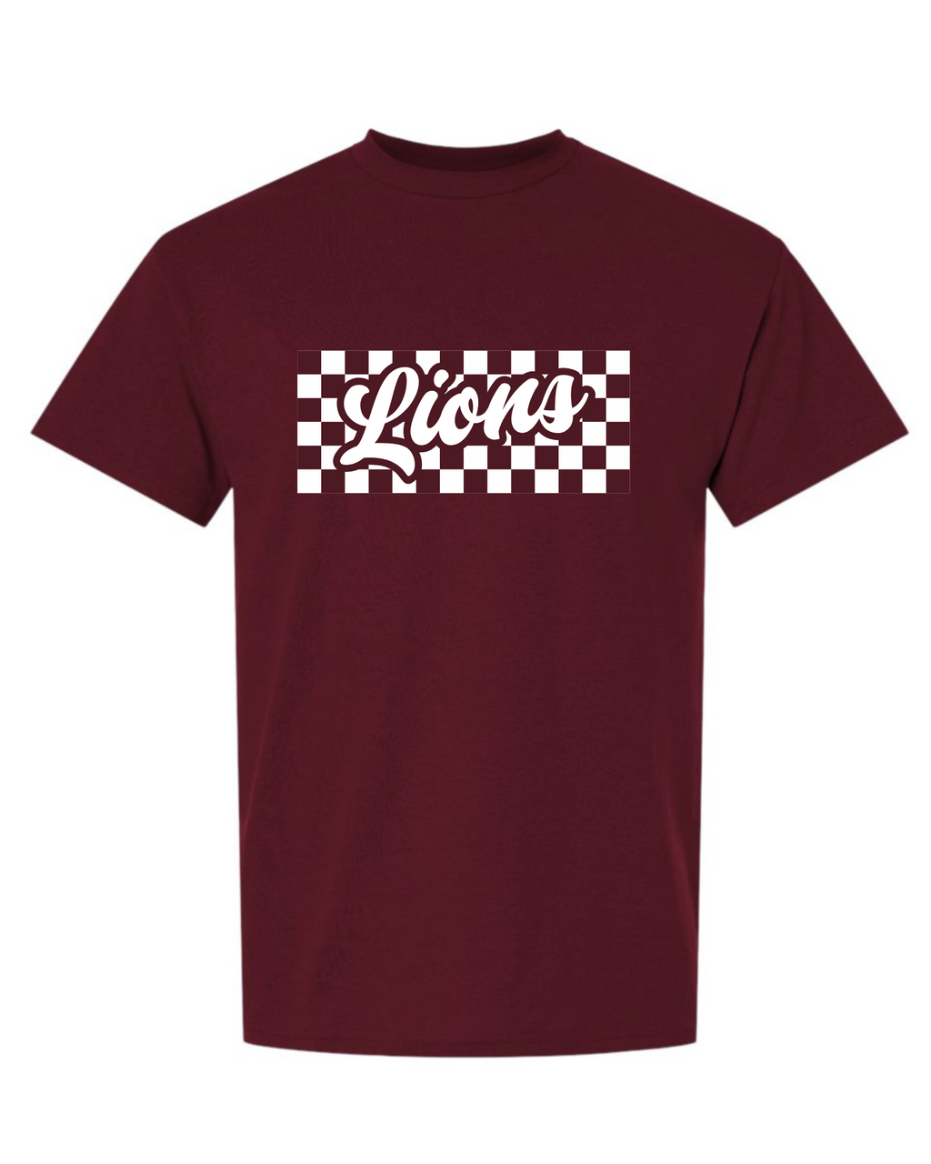 Checkered Lions shirt