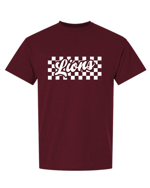 Checkered Lions shirt