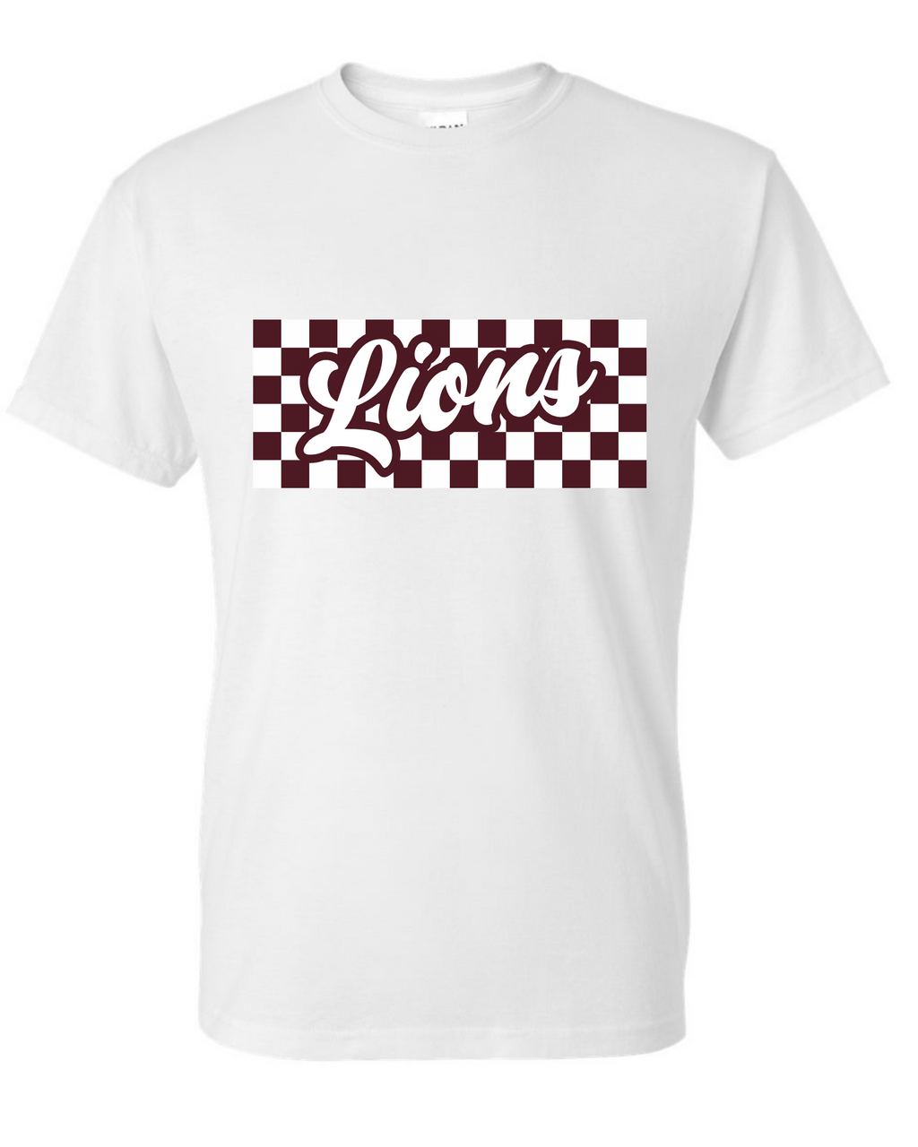 Checkered Lions shirt