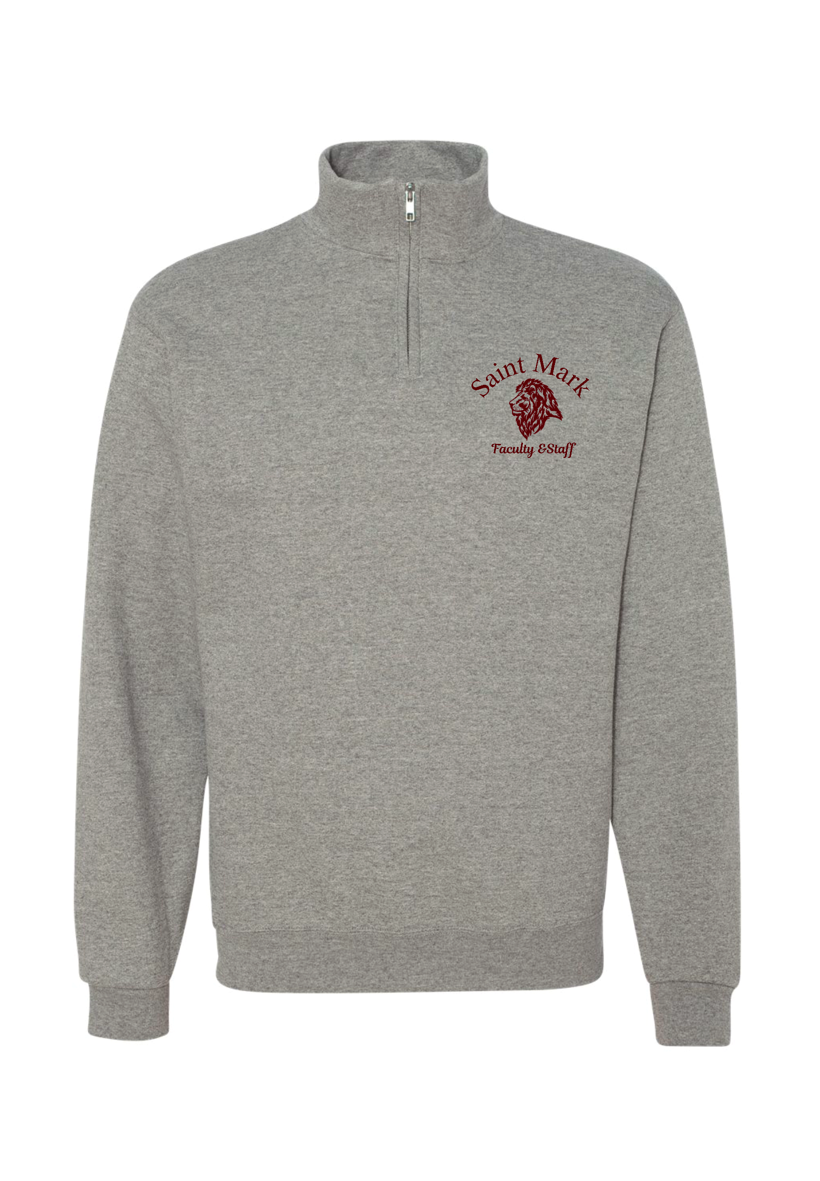 Embroidered faculty and staff 1/4 zip